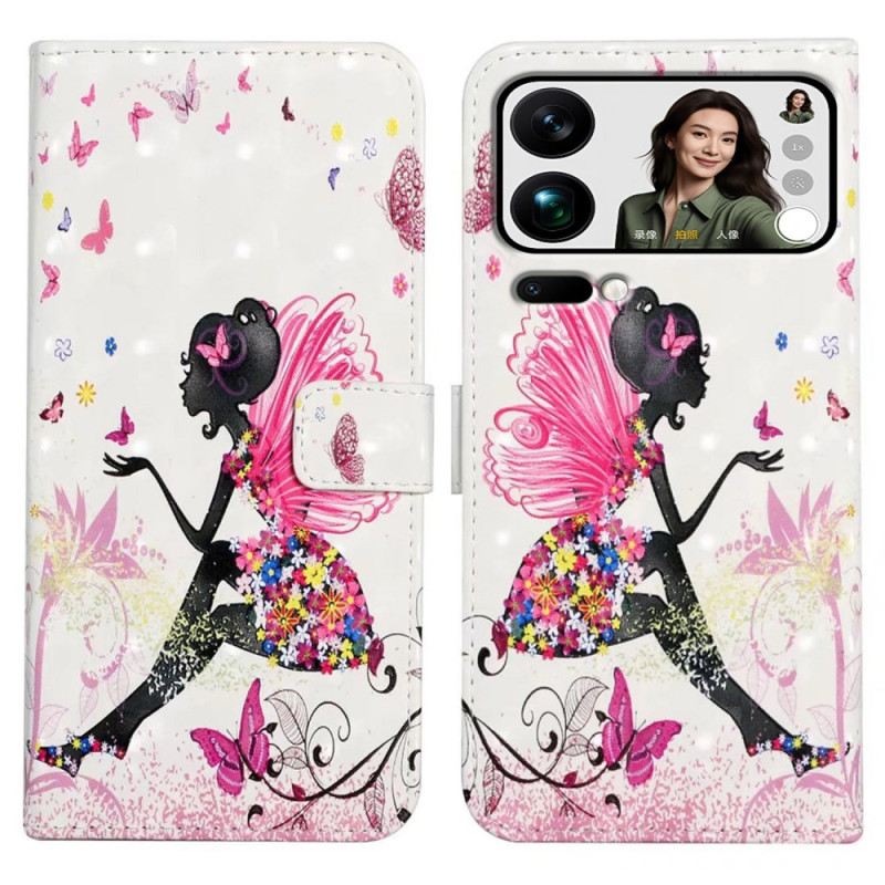 Lederhüllen Xiaomi 17 Pro Max Handyhülle Fee