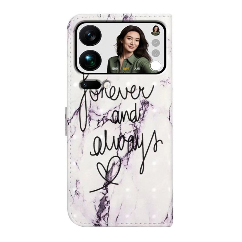 Lederhüllen Xiaomi 17 Pro Max Handyhülle Für Immer Und Ewig