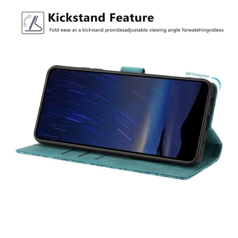 Lederhüllen Xiaomi 17 Pro Max Handyhülle Kirschblüte