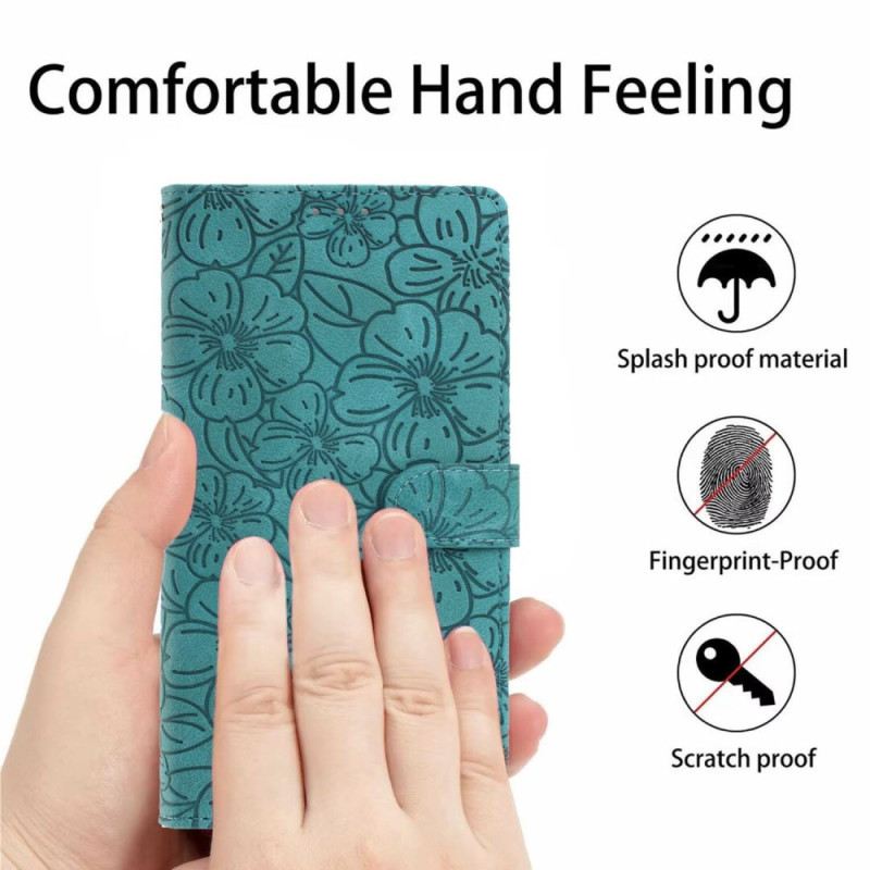 Lederhüllen Xiaomi 17 Pro Max Handyhülle Kirschblüte