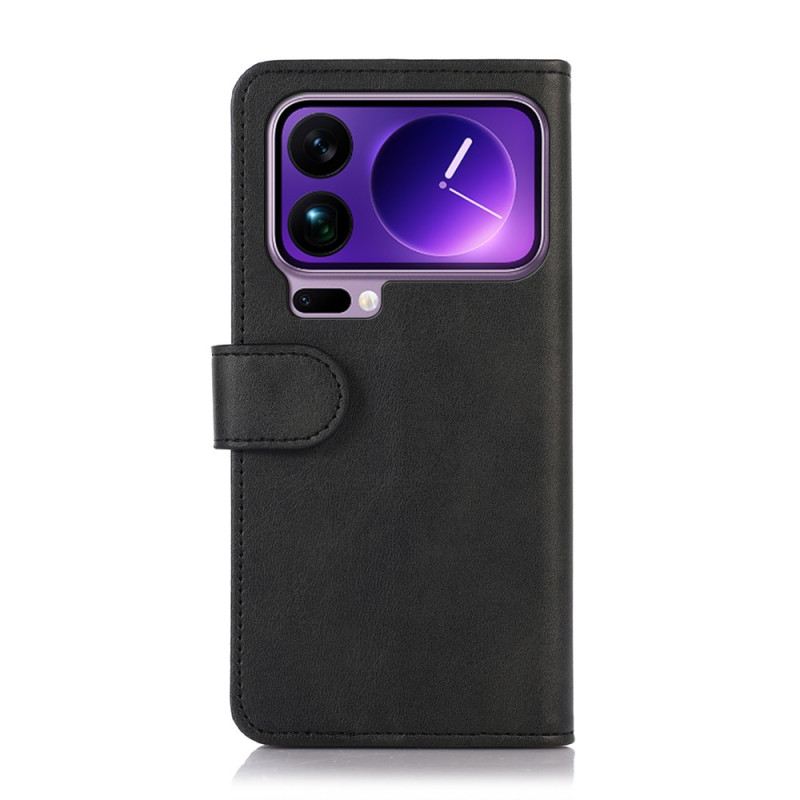 Lederhüllen Xiaomi 17 Pro Max Handyhülle Klassische Lederoptik