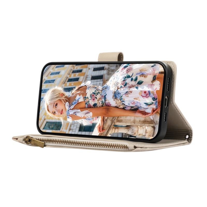 Lederhüllen Xiaomi 17 Pro Max Handyhülle Mehrere Kartenfächer Und Handschlaufe