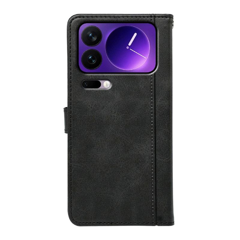 Lederhüllen Xiaomi 17 Pro Max Handyhülle Paspelierung