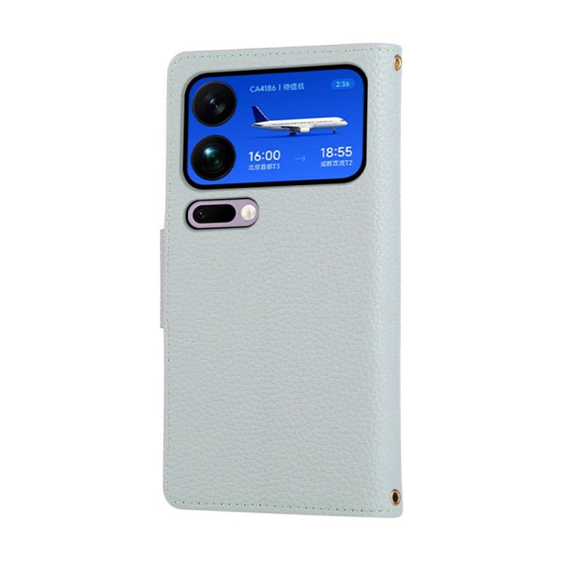 Lederhüllen Xiaomi 17 Pro Max Handyhülle Vintage-geldbörse Mit Reißverschluss