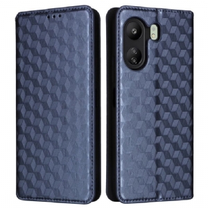 Flip Case Poco C65 3d-diamanten