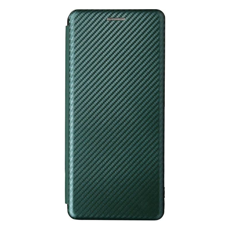 Lederhüllen Für Vivo X60 Pro Kohlefaser-kunstleder