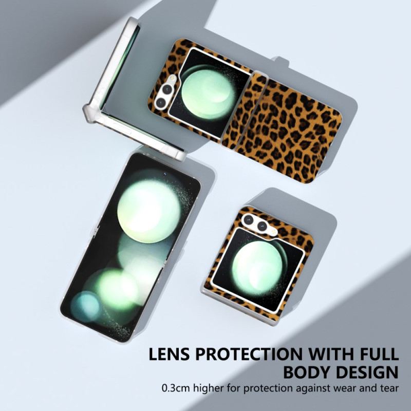 Hülle Samsung Galaxy Z Flip 6 Leoparden-stil