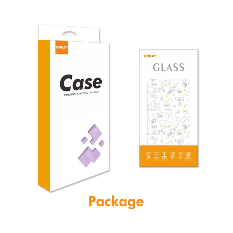 Duo Hülle Und Displayschutzfolie Aus Gehärtetem Glas Für Xiaomi Redmi 14c / Poco C75