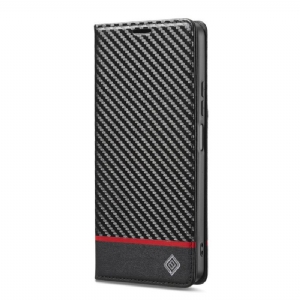 Flip Case Für Poco C75 Carbon-textur