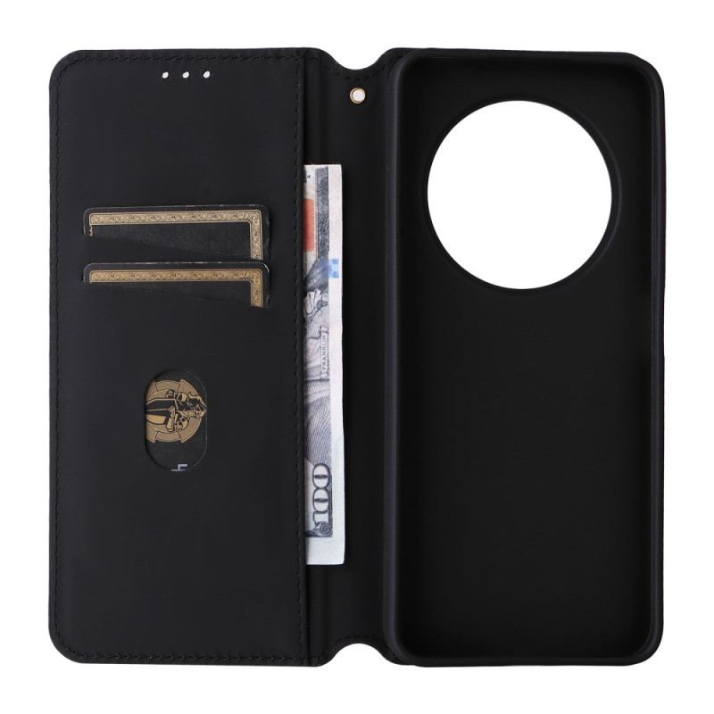 Flip Case Poco C75 Rautenmuster