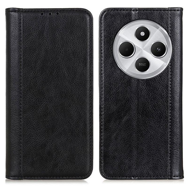 Flip Case Poco C75 Spaltleder