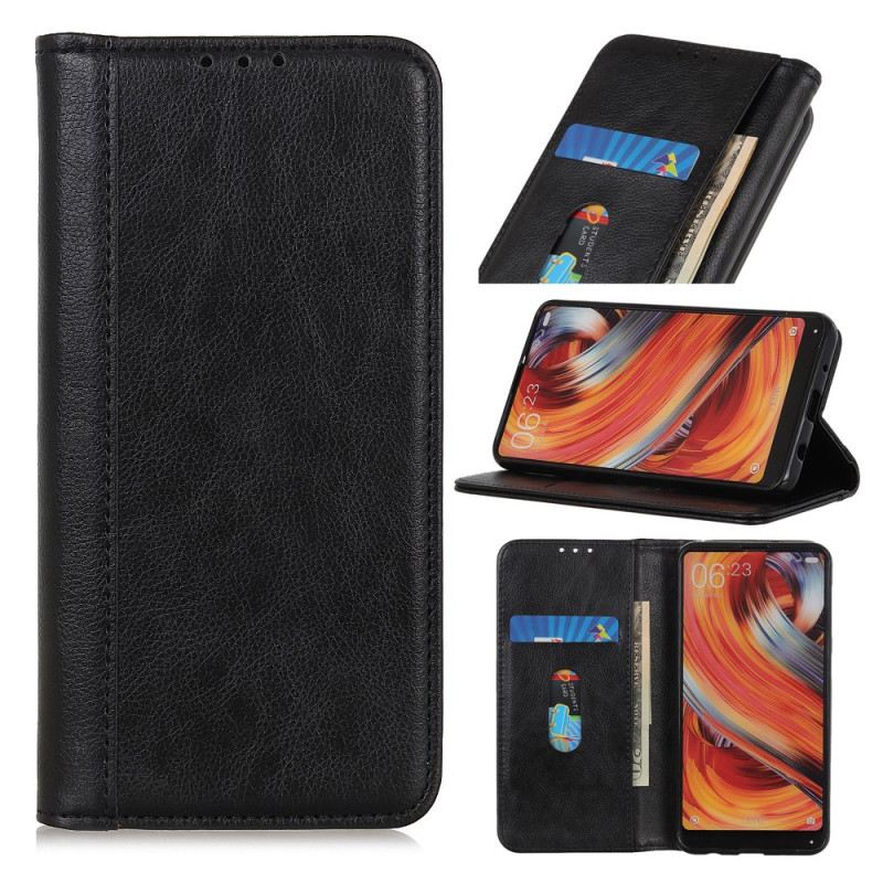 Flip Case Poco C75 Spaltleder