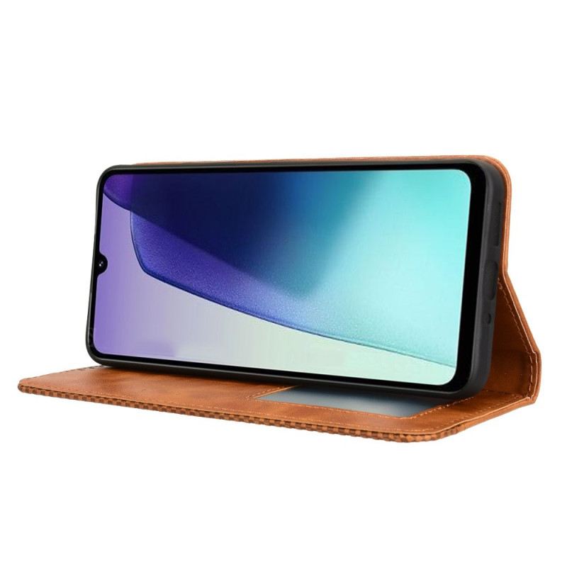 Flip Case Poco C75 Vintage-bordüre