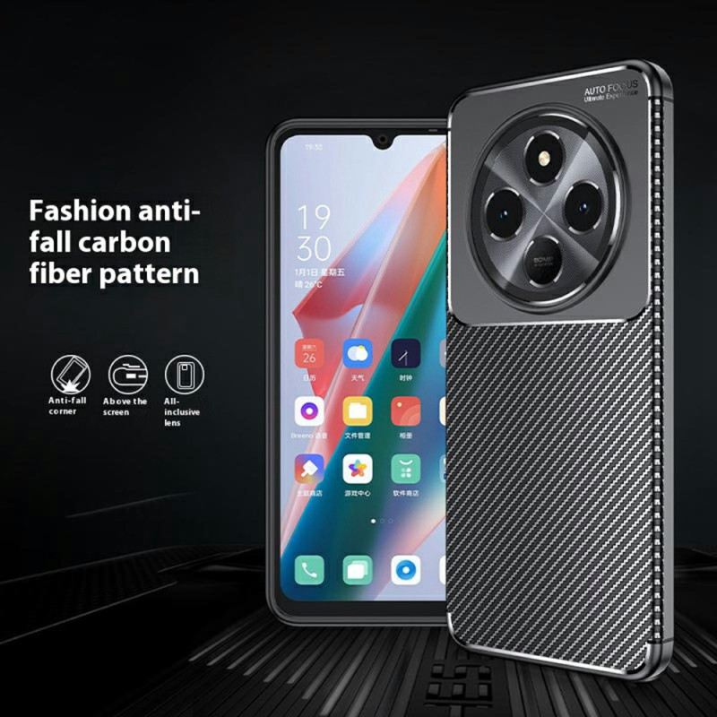 Hülle Für Poco C75 Flexible Kohlefaser
