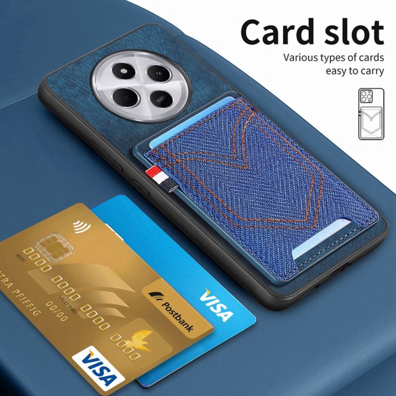 Hülle Für Poco C75 Kartenhalter Aus Denim