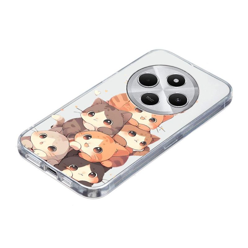 Hülle Für Poco C75 Katzenmotiv
