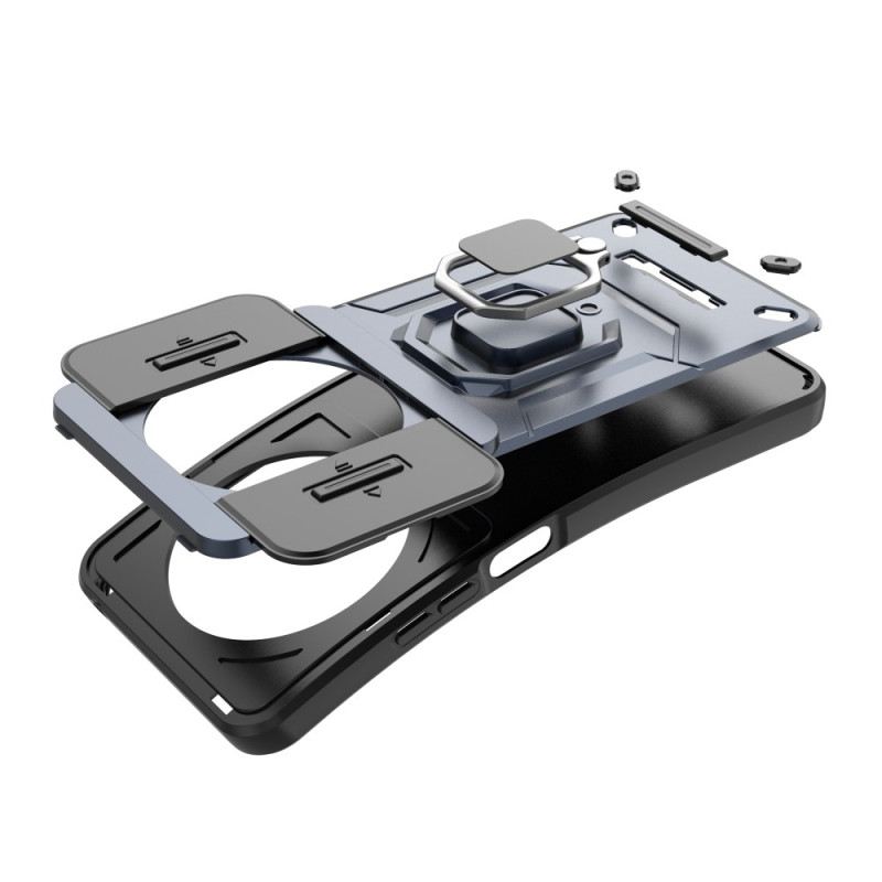 Hülle Für Poco C75 Robuste Ringhülle Mit Verschiebbarem Linsenschutz