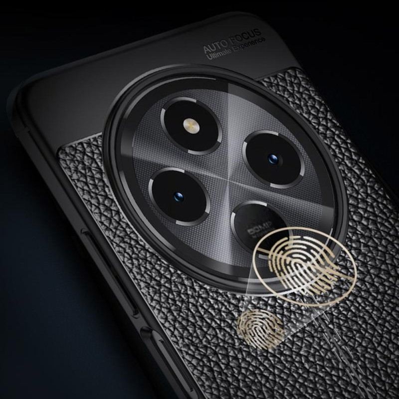 Hülle Poco C75 Handyhülle Litschi-textur