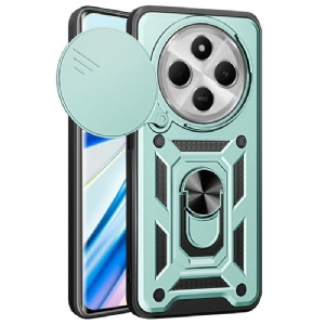 Hülle Poco C75 Handyhülle Schiebe-kameraabdeckung Und Ständer