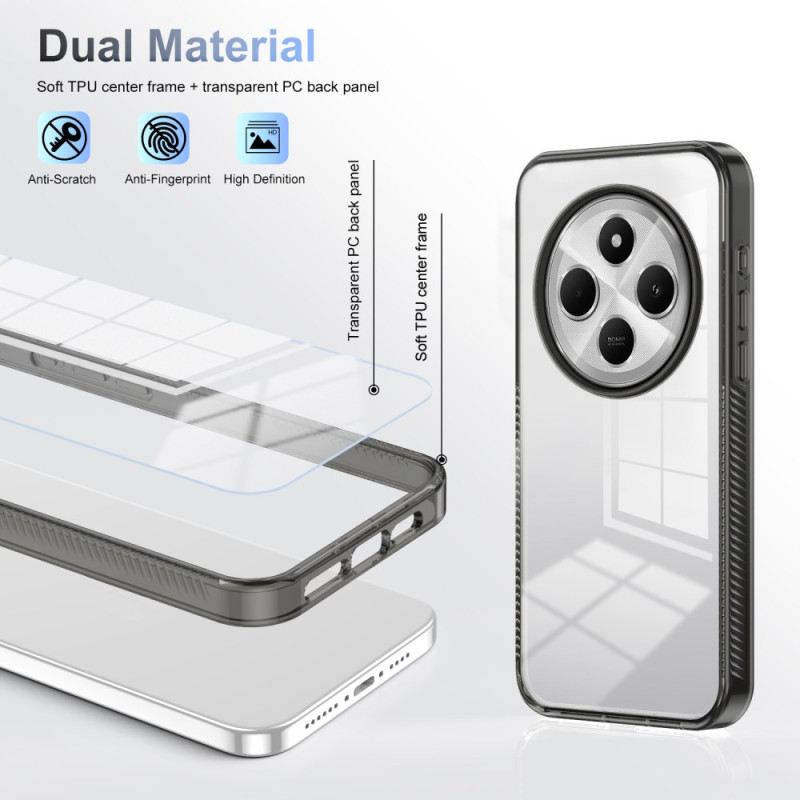 Hülle Poco C75 Handyhülle Silikon Rahmen