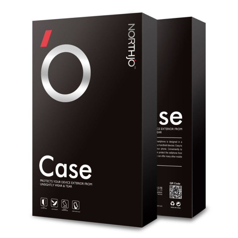 Hülle Poco C75 Handyhülle Transparent Mit Displayschutzfolie Aus Gehärtetem Glas Northjo