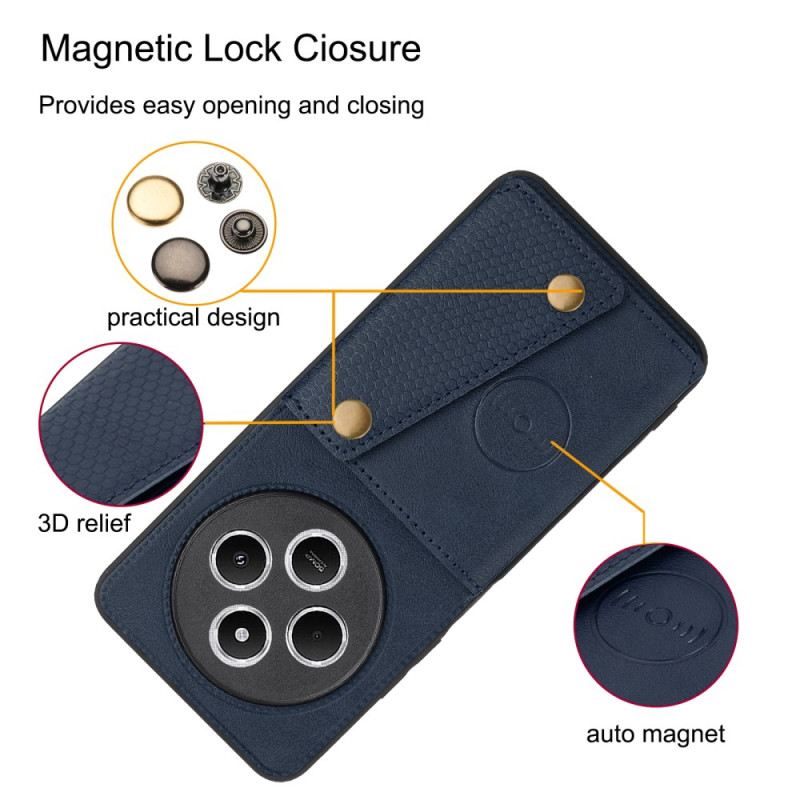 Hülle Poco C75 Kartenhalter Und Ständer In Lederoptik