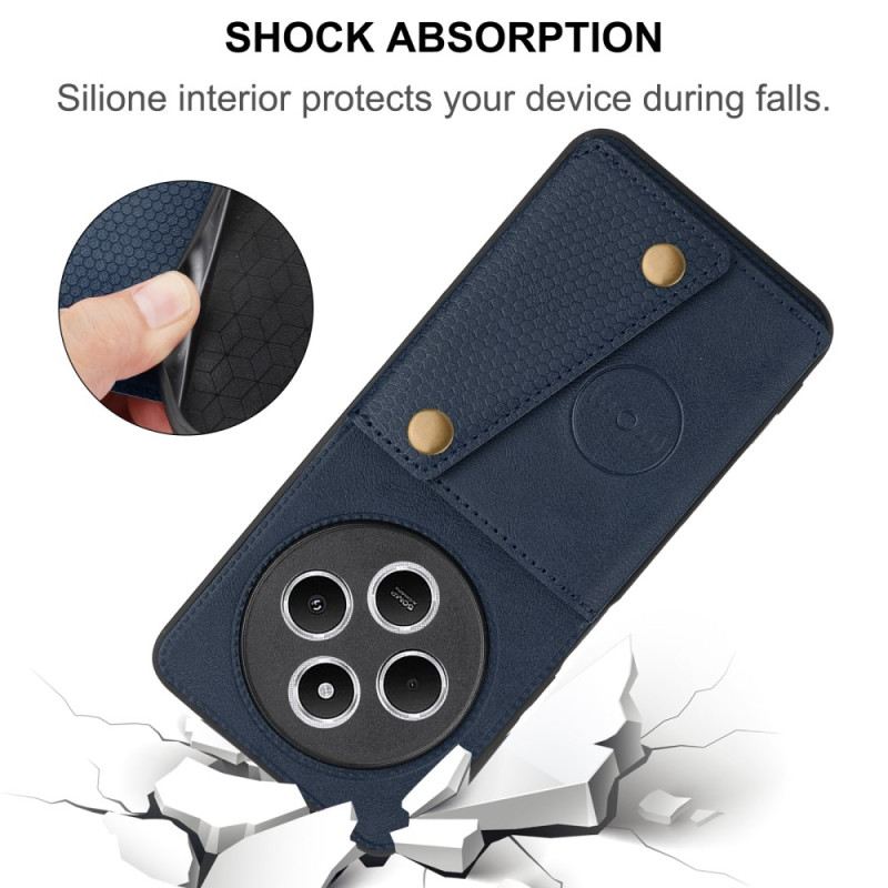 Hülle Poco C75 Kartenhalter Und Ständer In Lederoptik