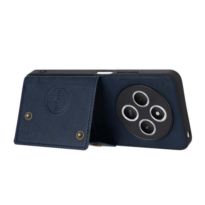 Hülle Poco C75 Kartenhalter Und Ständer In Lederoptik