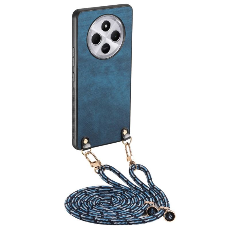 Hülle Poco C75 Retro-lederoptik