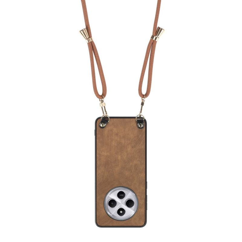 Hülle Poco C75 Retro-lederoptik