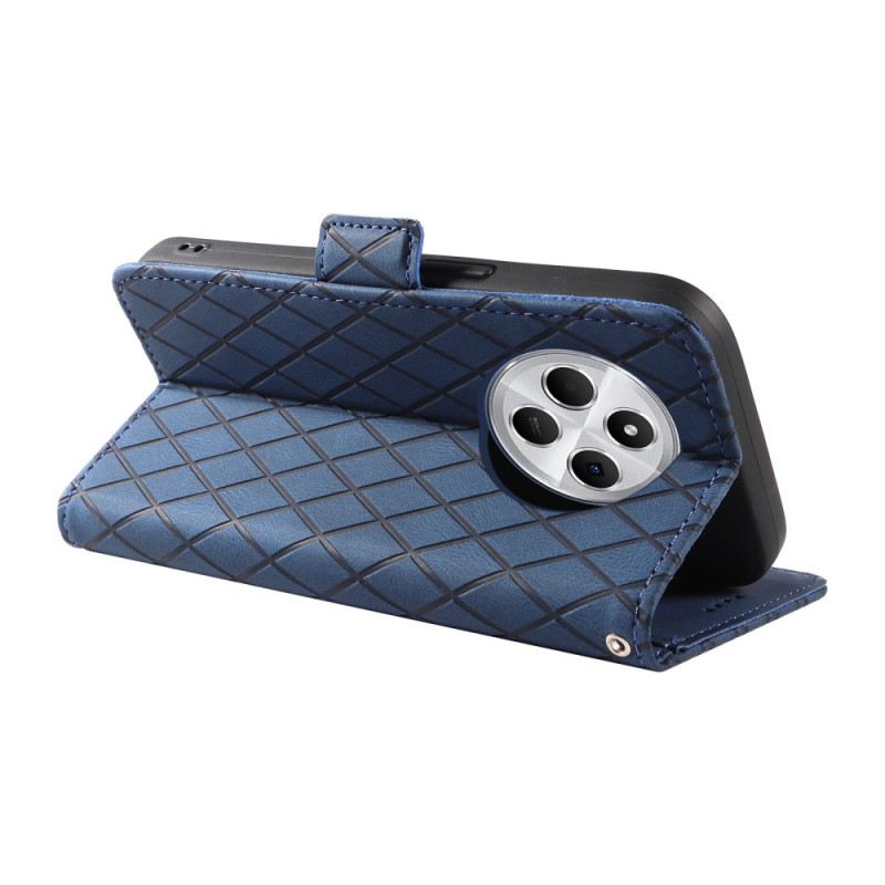 Lederhüllen Für Poco C75 Rauten