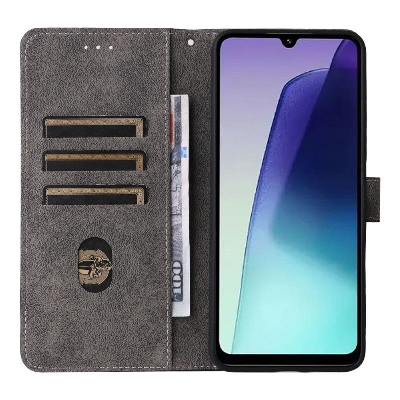 Lederhüllen Für Poco C75 Rfid-schutz In Wildlederoptik Mit Riemen