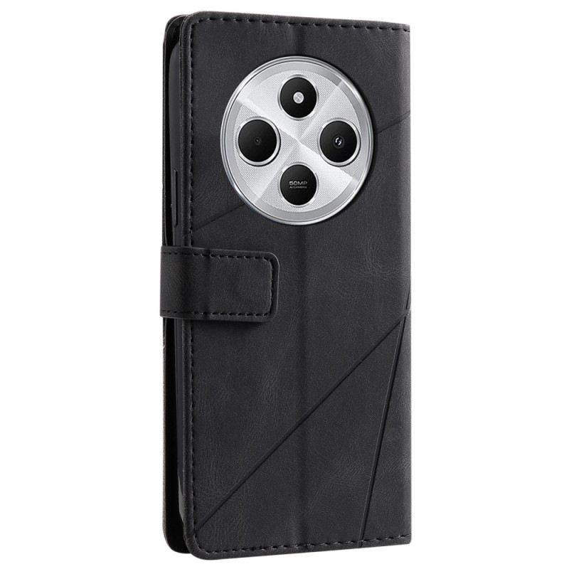 Lederhüllen Poco C75 Geometrisches Muster Mit Riemen