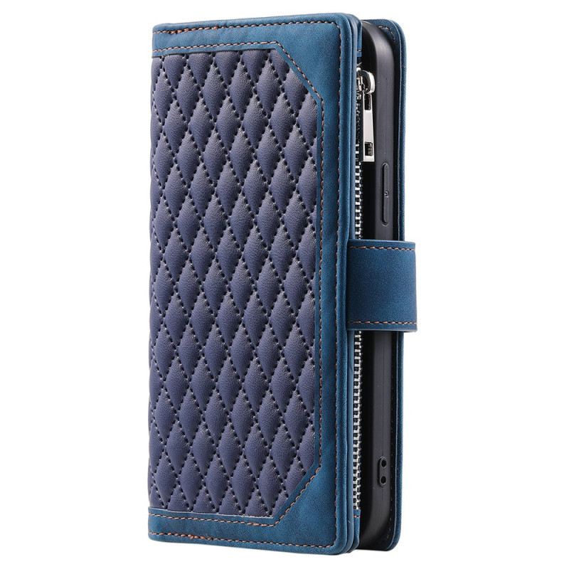 Lederhüllen Poco C75 Gesteppte Multifunktionstasche