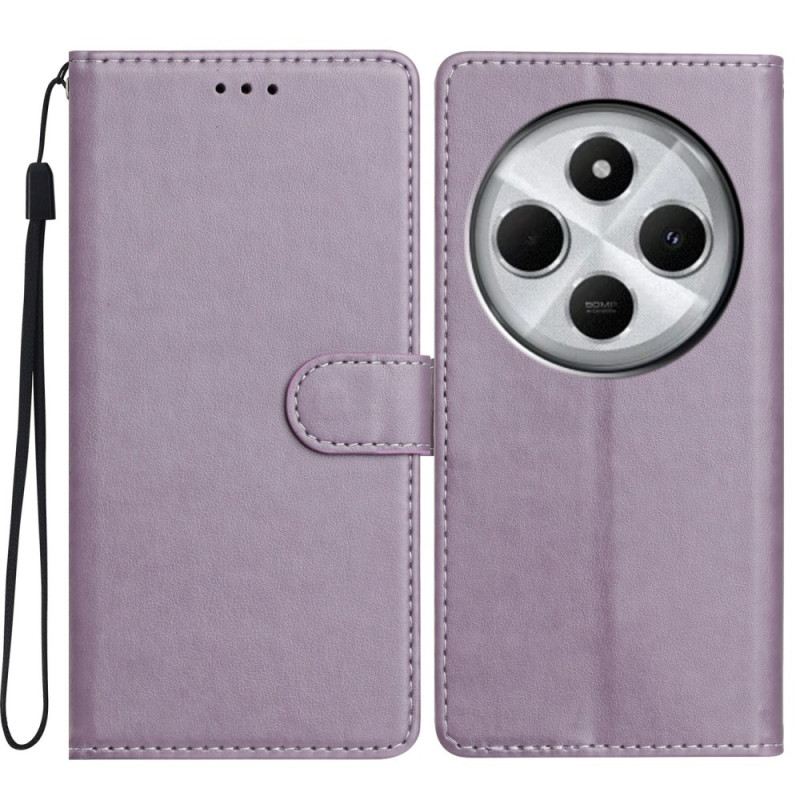 Lederhüllen Poco C75 Glattlederoptik Mit Riemen