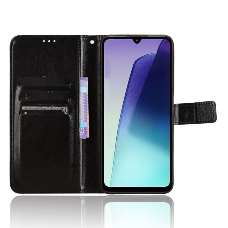 Lederhüllen Poco C75 Handyhülle Auffälliges Kunstleder Mit Trageriemen