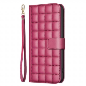 Lederhüllen Poco C75 Handyhülle Binfen Color Steppjacke