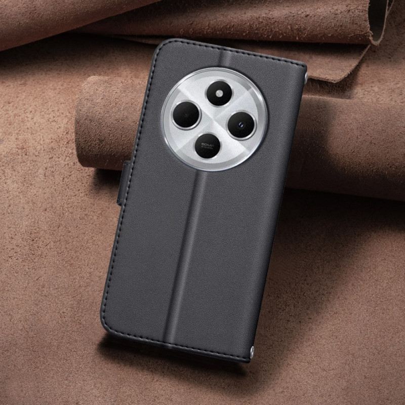 Lederhüllen Poco C75 Handyhülle Binfen Color Steppjacke