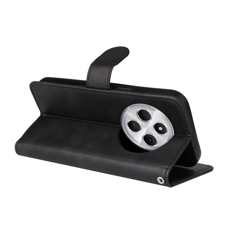 Lederhüllen Poco C75 Handyhülle Lederoptik Mit Riemen