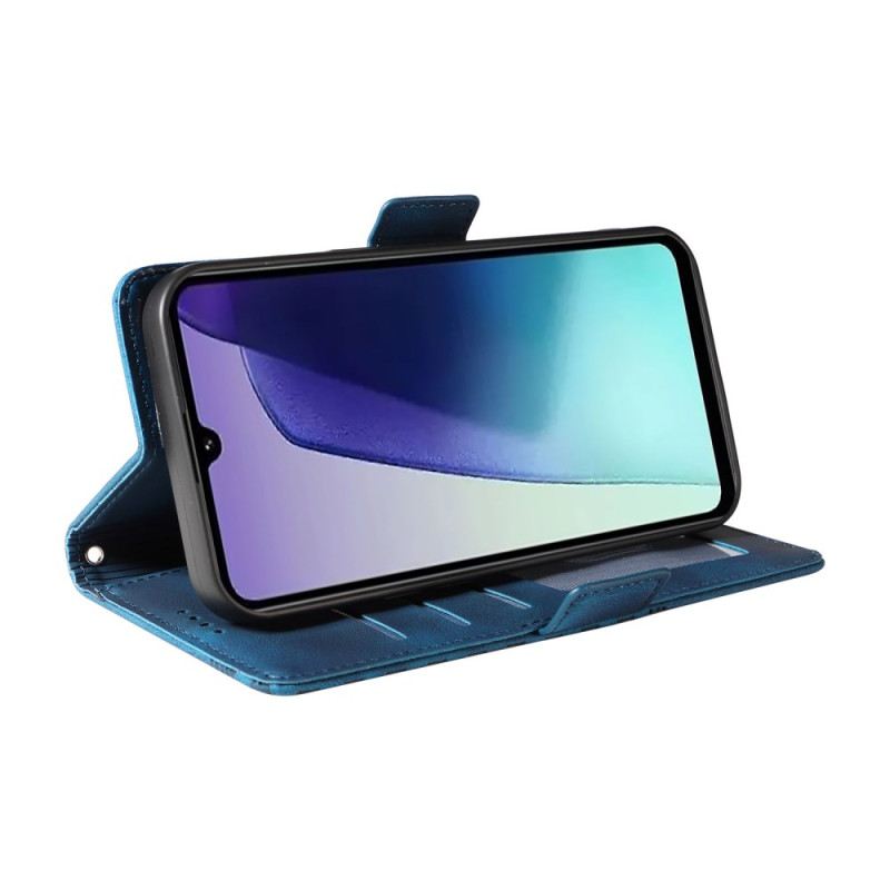 Lederhüllen Poco C75 Handyhülle Sternenmuster