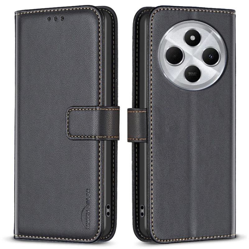 Lederhüllen Poco C75 Klassische Farbe