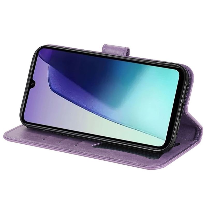 Lederhüllen Poco C75 Mandala-print Mit Lanyard