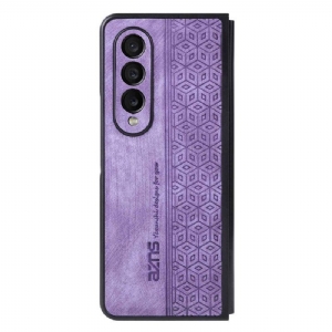 Hülle Für Samsung Galaxy Z Fold 4 Azns Würfel 3d