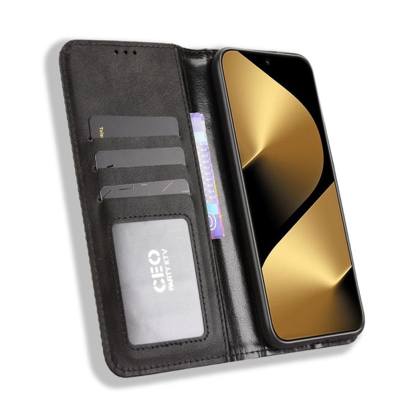 Flip Case Für Huawei Pura 80 Pro Vintage-rahmen