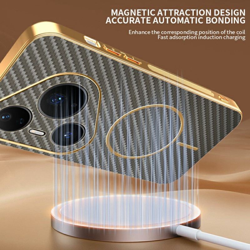 Hülle Für Huawei Pura 80 Pro Carbonfaser-textur