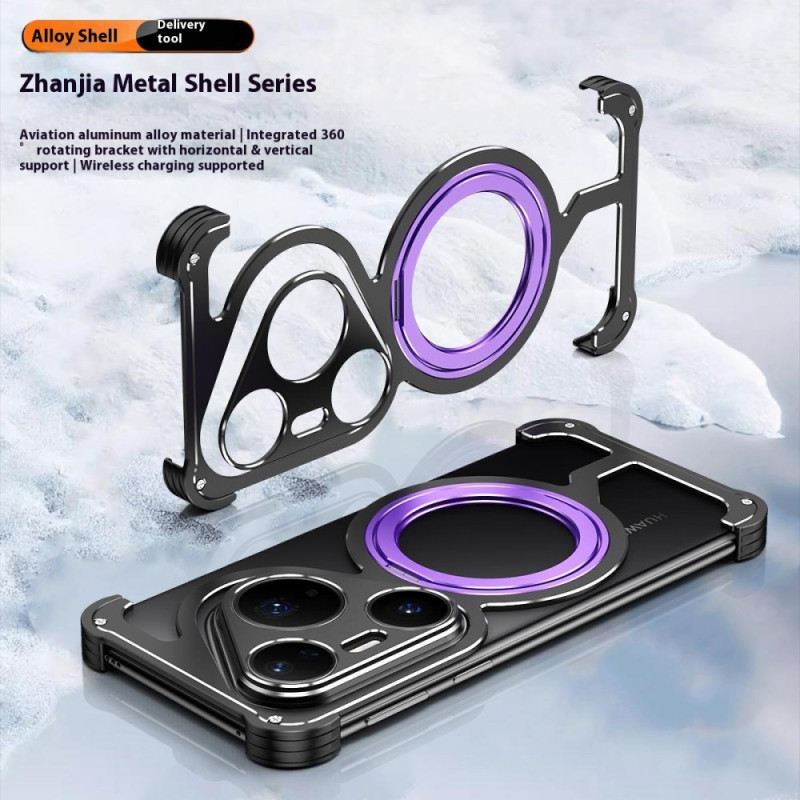 Hülle Für Huawei Pura 80 Pro Magsafe Mit Drehbarem Ständer Und Wärmeableitung