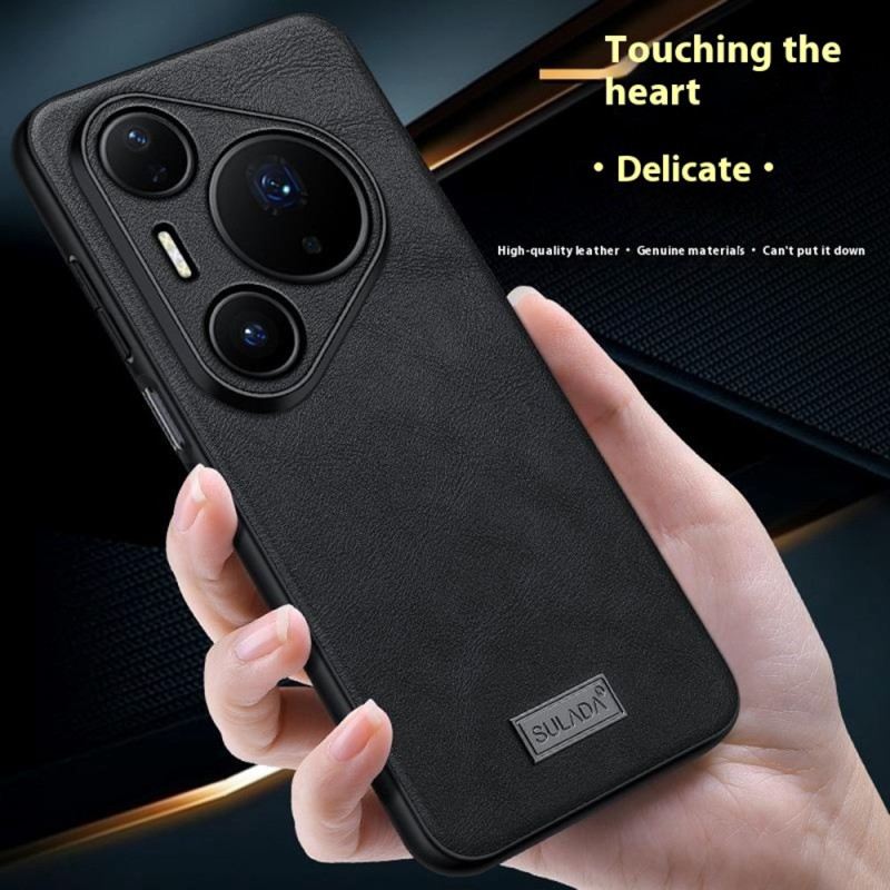 Hülle Für Huawei Pura 80 Pro Sulada Lederoptik