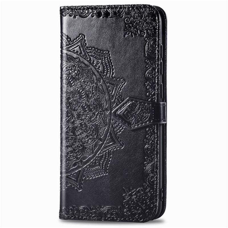 Flip Case Für Samsung Galaxy A41 Relief-mandala