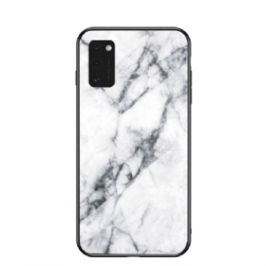 Handyhülle Für Samsung Galaxy A41 Schutzhülle Céline Marmorglasrückseite