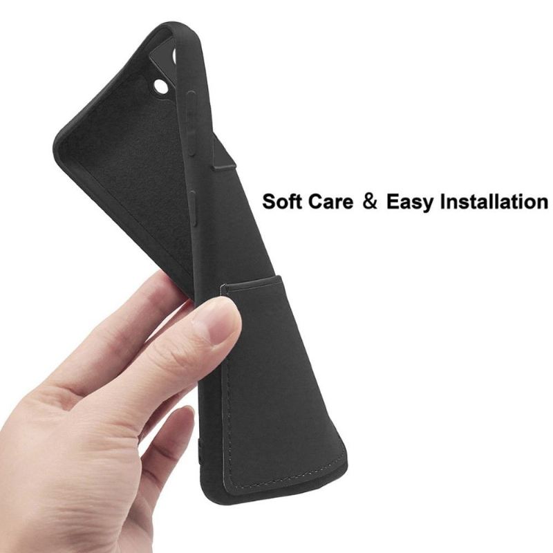 Handyhülle Für Samsung Galaxy S21 5G Mia Silikon-kartenhalter